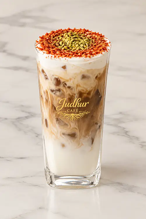Iced Knafeh Latte