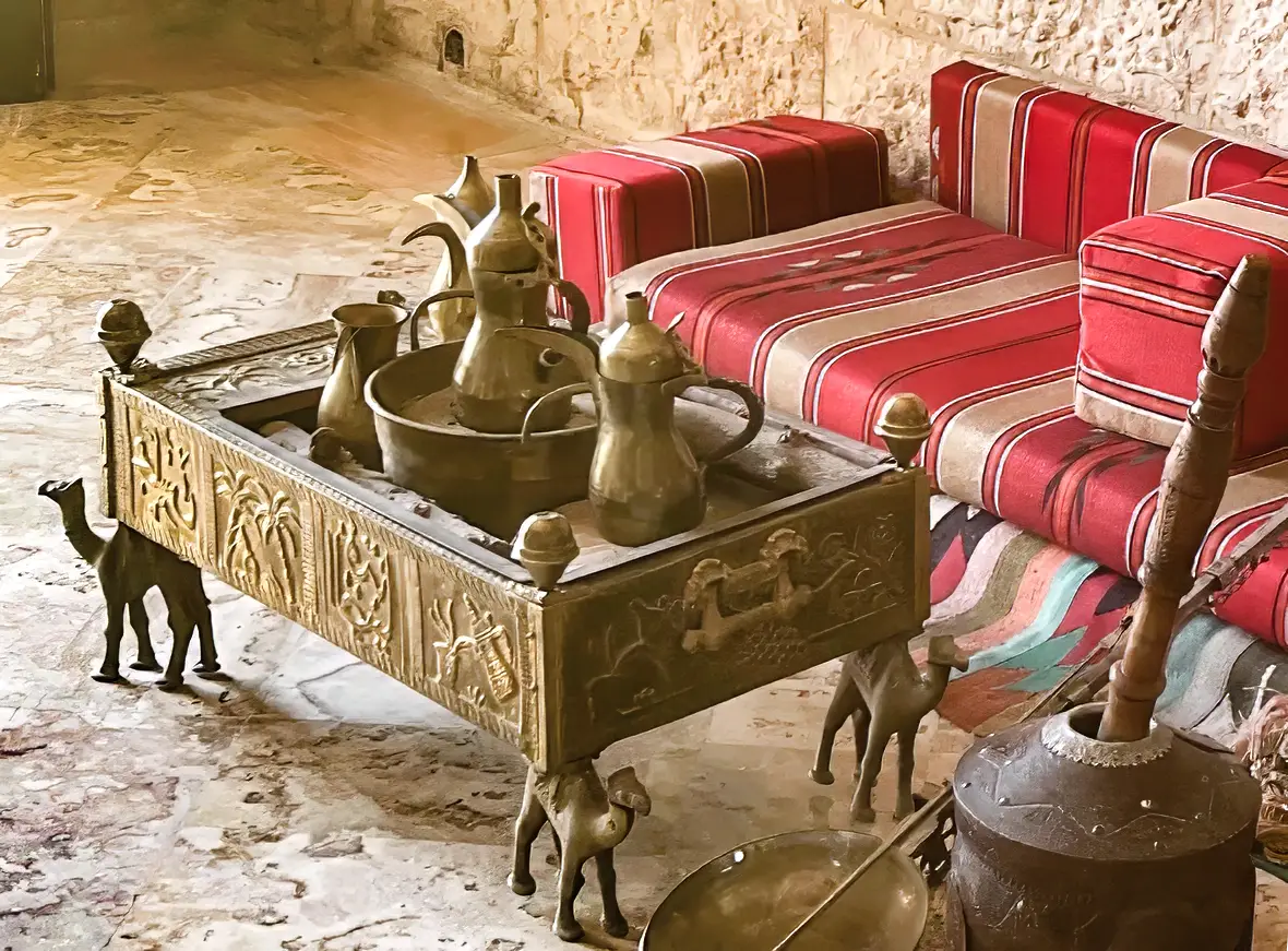 Middle Eastern coffee service