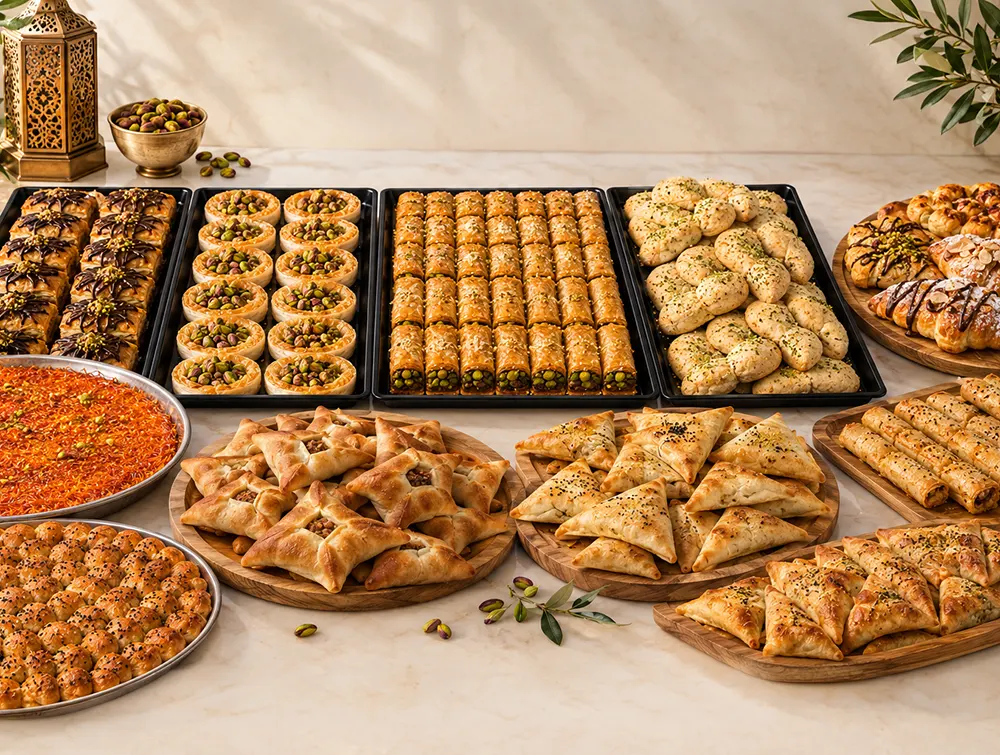 Middle Eastern Pastries and desserts